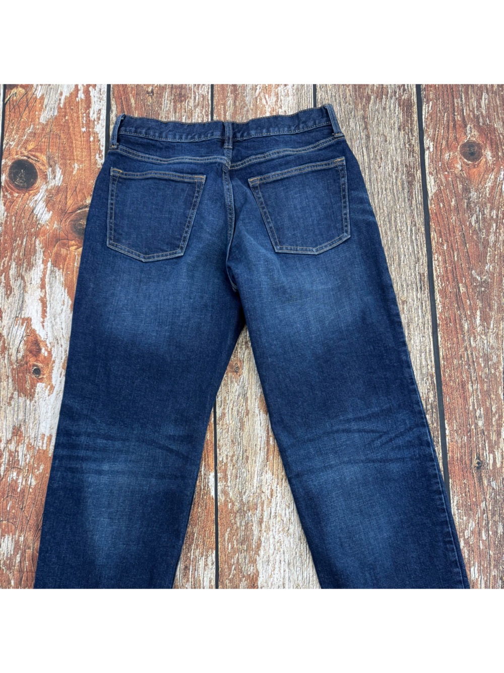 Men's Old Navy Loose Fit, Built in Flex, Dark Wash Denim Jeans, Size 31x32 - Picture 11 of 12